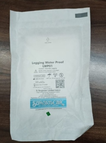 Surgiwear leggings waterproof display